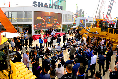 千亿国际重磅亮相2018bauma CHINA展会